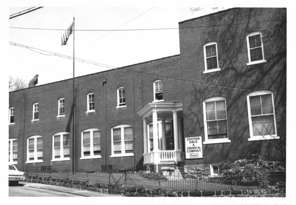 Old photograph of Chattem Chemicals Building